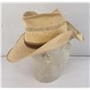 Image 4 : Vintage John B Stetson Straw Cowboy Hat