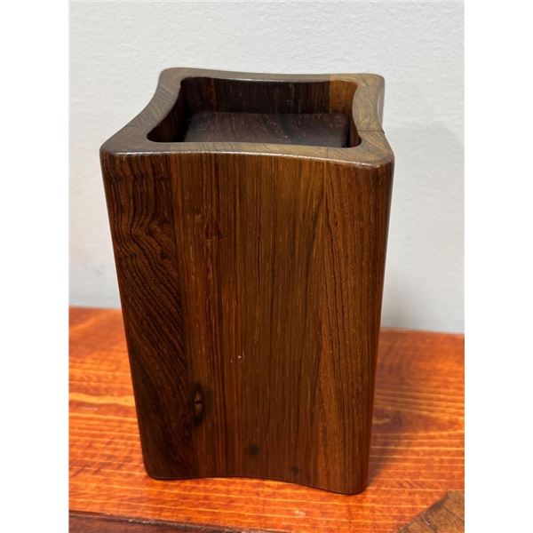 Mid Century Dansk Designs Rosewood Box Canister