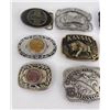 Image 2 : Collection of Vintage Belt Buckles