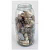 Image 3 : Mason Jar of Montana Buffalo Jump Found Teeth