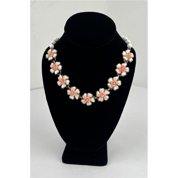 Mid Century Flower Power Necklace