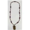 Image 3 : Mid Century Pink Stone Necklace
