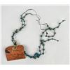 Image 1 : Old Pawn Navajo Turquoise Necklace