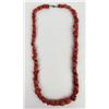 Image 3 : Navajo Red Coral and Turquoise Necklace