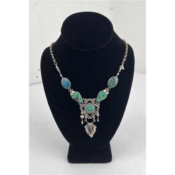 Bohemian Malachite Necklace