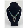 Image 1 : Bohemian Malachite Necklace