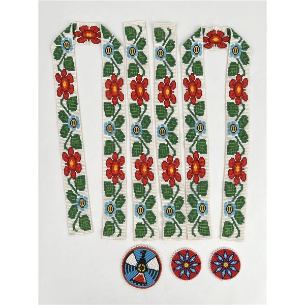 Collection of Native American Indian Beadwork