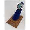 Image 1 : Navajo Sterling Silver Turquoise Ring