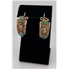 Image 1 : Navajo Turquoise Gold Filled Earrings