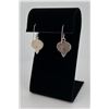 Image 2 : Zuni Opal Inlay Sterling Silver Earrings