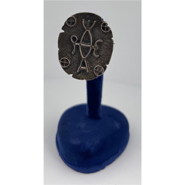 Byzantine Sterling Silver Brooch