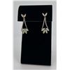 Image 2 : Zuni Opal Inlay Sterling Silver Earrings