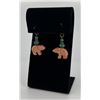 Image 2 : Zuni Bear Fetish Earrings