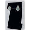 Image 1 : Zuni Opal Inlay Sterling Silver Earrings