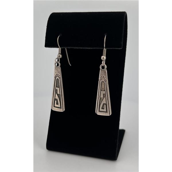 Navajo Sterling Silver Earrings