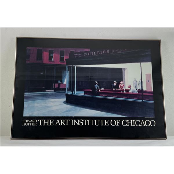 Edward Hopper Art Institute of Chicago Poster