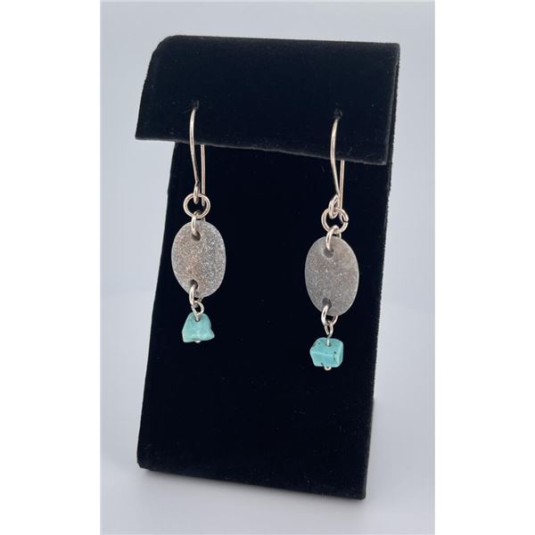 Toni Berube Greek Sea Stone Earrings
