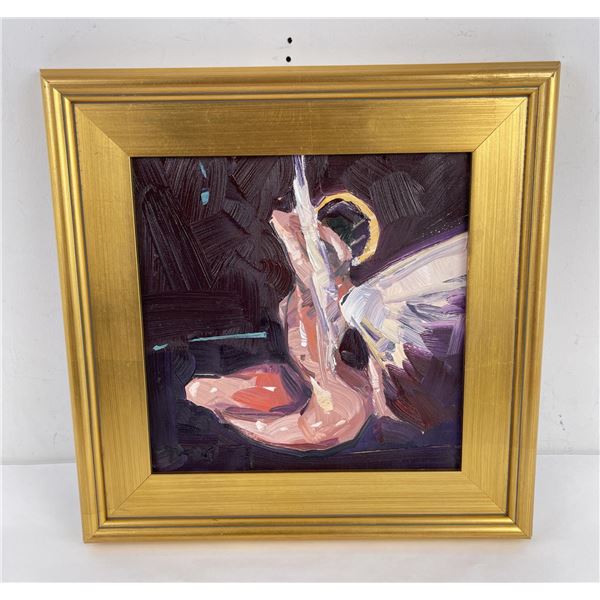 Jose Trujillo Nude Angel Oil Painting