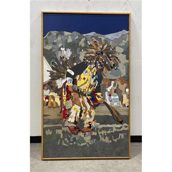 Greg Millar Montana Native American Indian Mosaic