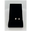 Image 4 : 18k White Gold CZ Spinel Earrings