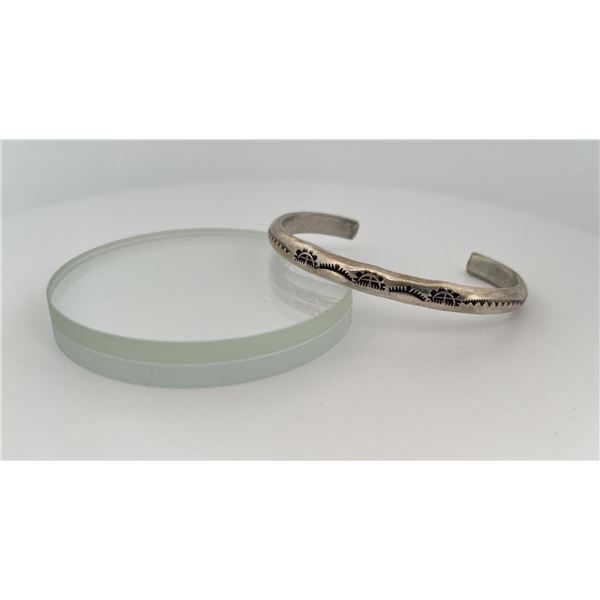 Navajo Sterling Silver Bracelet
