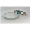 Image 1 : Navajo Sterling Silver Turquoise Bracelet