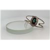 Image 1 : Navajo Sterling Silver Turquoise Bracelet