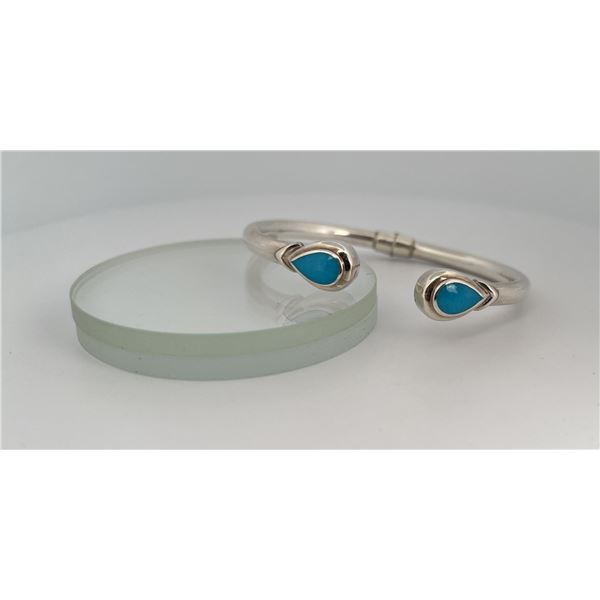 Sterling Silver Turquoise Bracelet