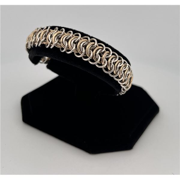 Sterling Silver Mesh Bracelet