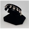 Image 1 : Sterling Silver Sun and Moon Charm Bracelet