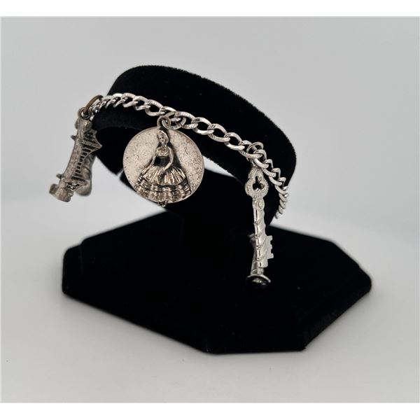 Sterling Silver Charm Bracelet