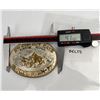 Image 3 : University of Wyoming Rodeo Trophy Belt Buckle