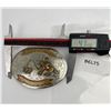 Image 3 : Calf Roping Rodeo Trophy Belt Buckle