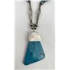 Image 4 : Navajo Sterling Silver Turquoise Necklace