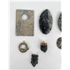 Image 2 : Collection of Natural Stone Jewelry Findings