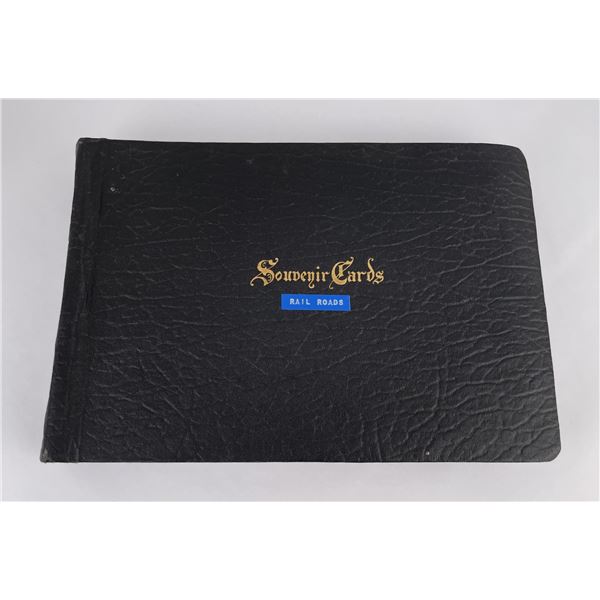 Antique Montana Railroad Photo Album