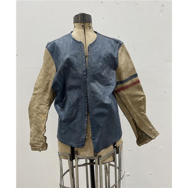 Vintage Bates Leather Motorcycle Jacket Coat