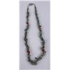Image 2 : Coral Howlite and Turquoise Nugget Necklace