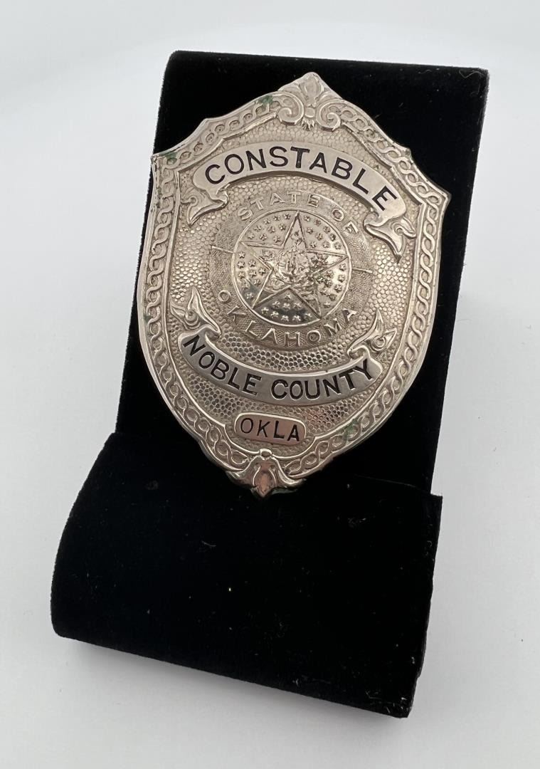Noble County Oklahoma Constable Badge