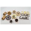 Image 1 : Group of Police Badges and Pins