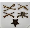 Image 1 : GAR Infantry and Cavalry Badges