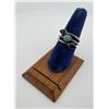 Image 1 : Sterling Turquoise and Lapis Ring
