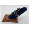Image 2 : Navajo Sterling Silver Turquoise Ring