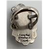 Image 3 : Navajo Sterling White Buffalo Turquoise Ring