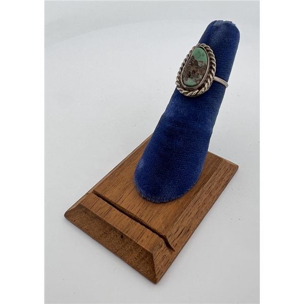 Navajo Sterling Silver Turquoise Ring