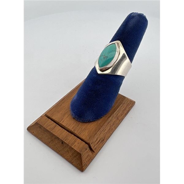 Navajo Sterling Silver Turquoise Ring