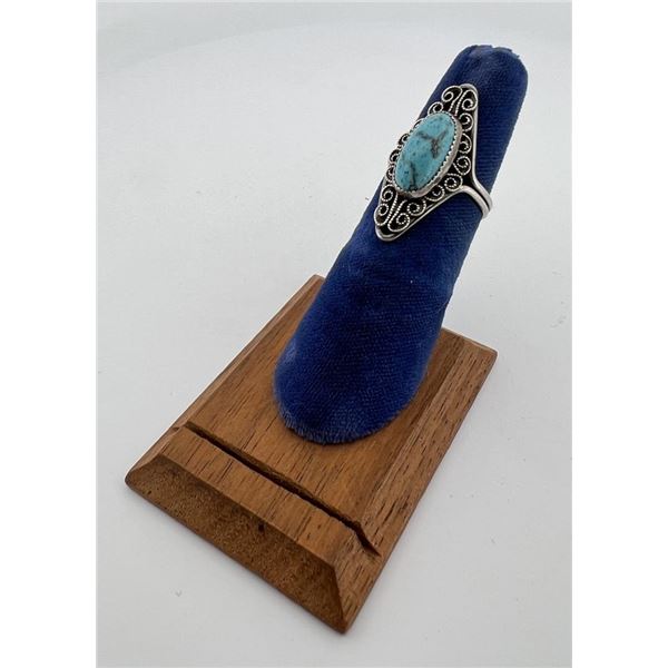 Sterling Silver Turquoise Ring