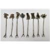 Image 1 : Collection of Alpaca Mexico Cocktail Forks
