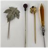 Image 2 : Collection of Antique Stick and Hat Pins