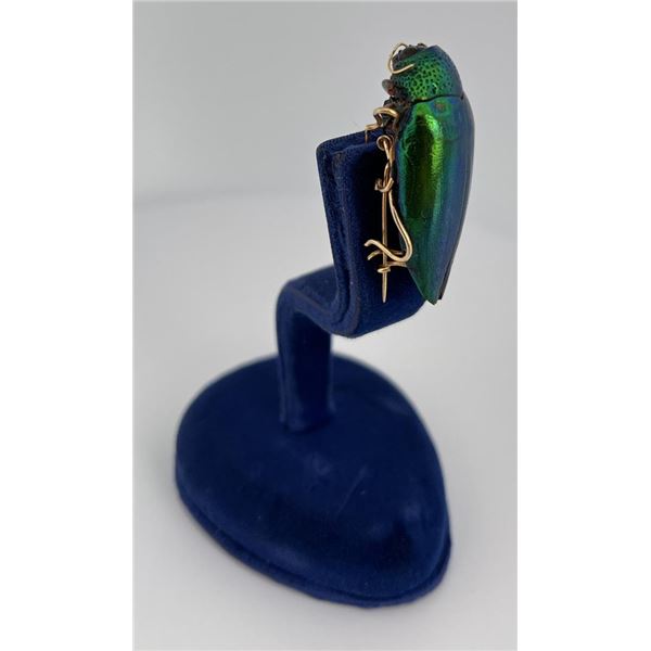 Victorian Egyptian Revival Scarab Brooch